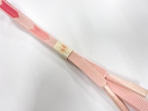 未使用品　正絹　手組帯締め